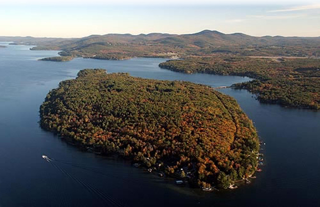 Governor's Island Arial, Lake Winnipesaukee, New Hampshire - Bill Salvatore, Realty Executives East Valley - 602-999-0952