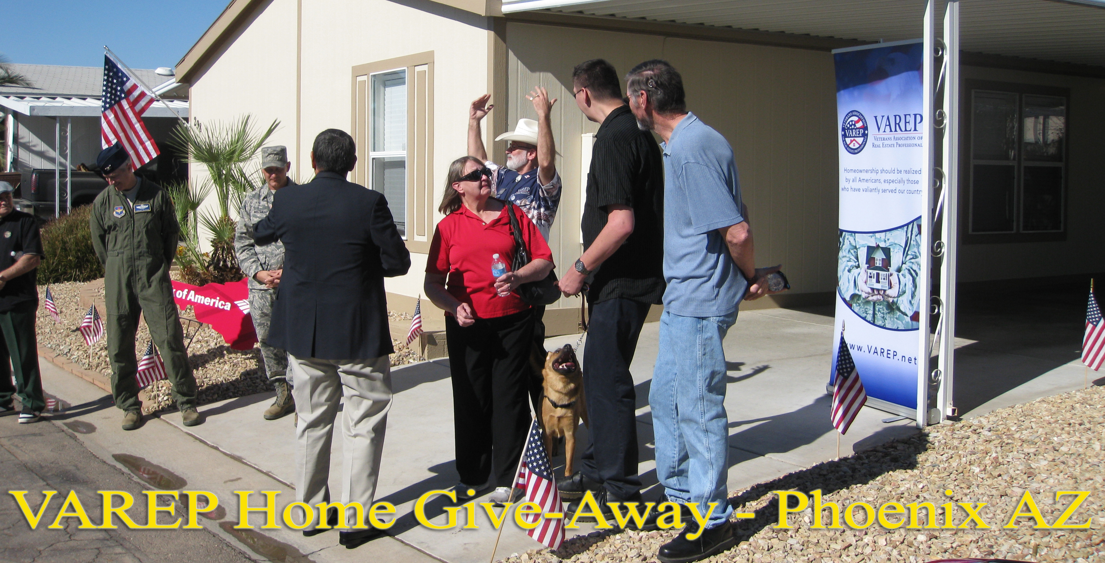 VAREP Home Give-Away, Phoenix Arizona - Bill Salvatore, Realty Executives East Valley - 602-999-0952