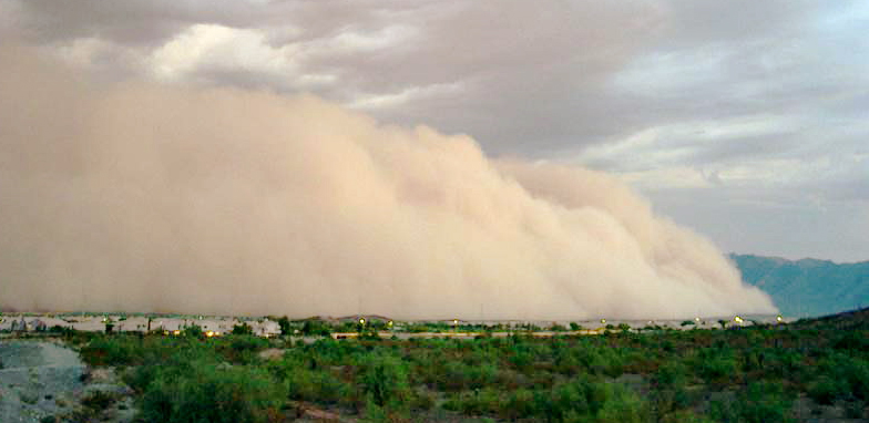 Wind damage insurance coverage - Dust Storm in Arizona - Bill Salvatore, Realty Executives East Valley - 602-999-0952