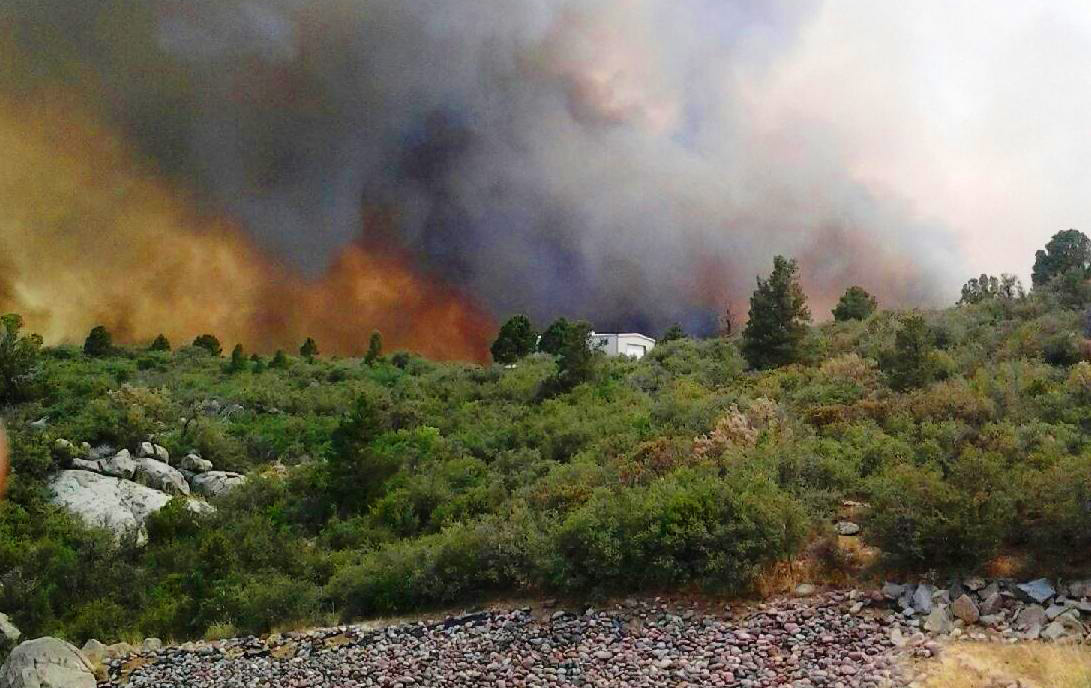 Yarnell Hill Fire- Attribution: U.S. Department of Agriculture via Wikimedia Commons - Bill Salvatore, Realty Executives East Valley - 602-999-0952