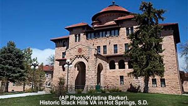 (AP Photo/Kristina Barker). Historic Black Hills VA in Hot Springs, S.D. - Bill Salvatore, Realty Executives East Valley - 602-999-0952