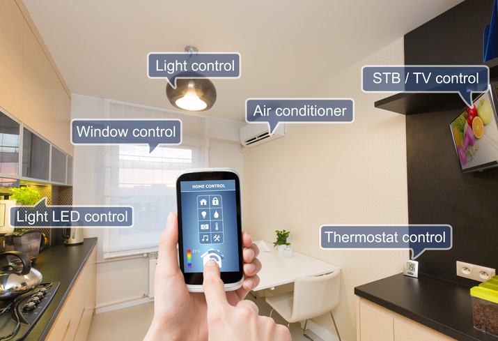 Remote home control system on a digital tablet or phone - Smart Home technology, Internet of Things, IoT, Smart home devices - Bill Salvatore, Arizona Elite Properties 602-999-0952 - Arizona Real Estate